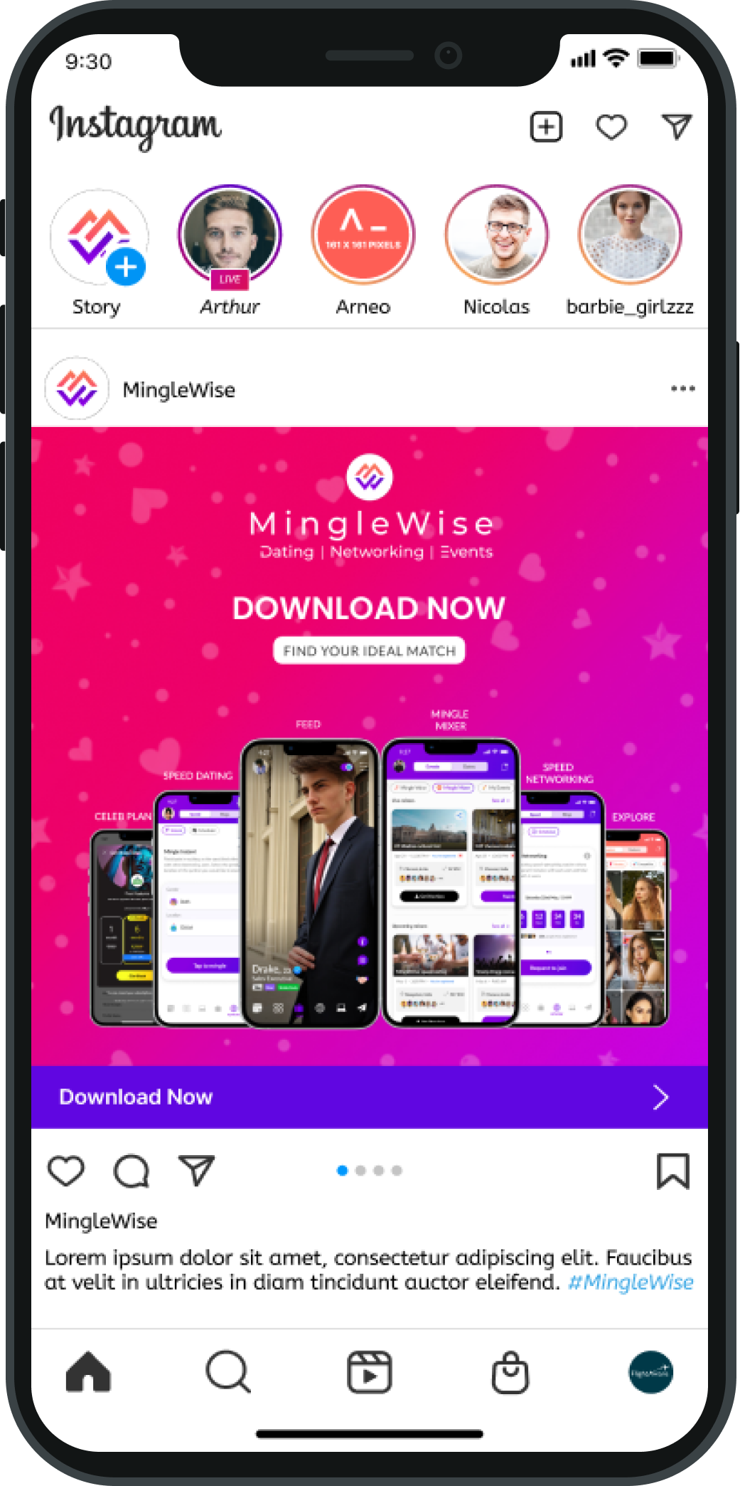Mobile App Screenshot